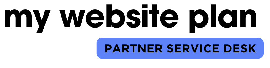 My Website Plan | Partner Service Desk